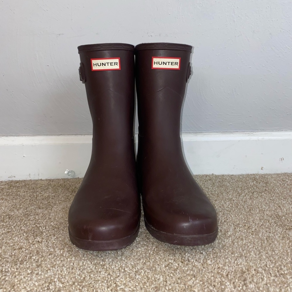 Hunter boots.